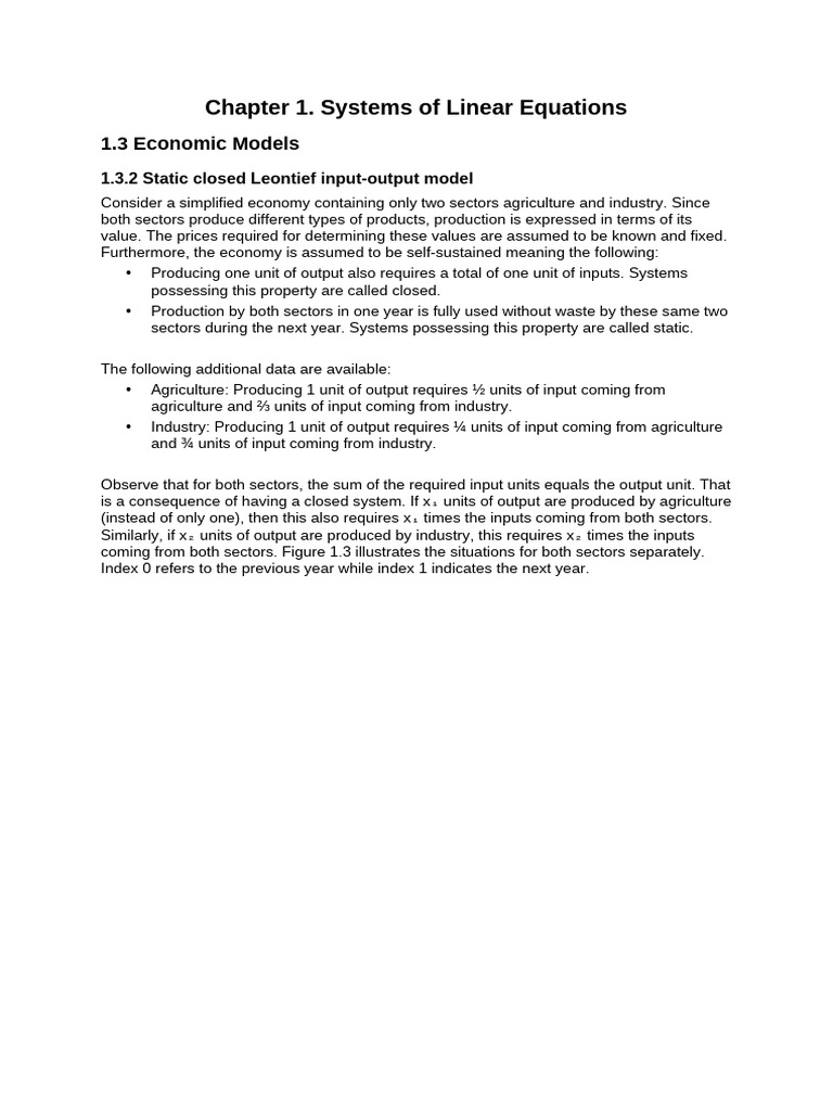 Exercises Ch1 | PDF | System Of Linear Equations | Matrix (Mathematics)