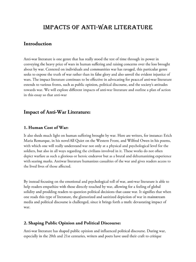 Impacts of Anti | PDF