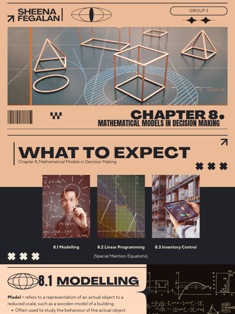 Chpt8.1 8.3 | PDF | Linear Programming | Mathematical Model