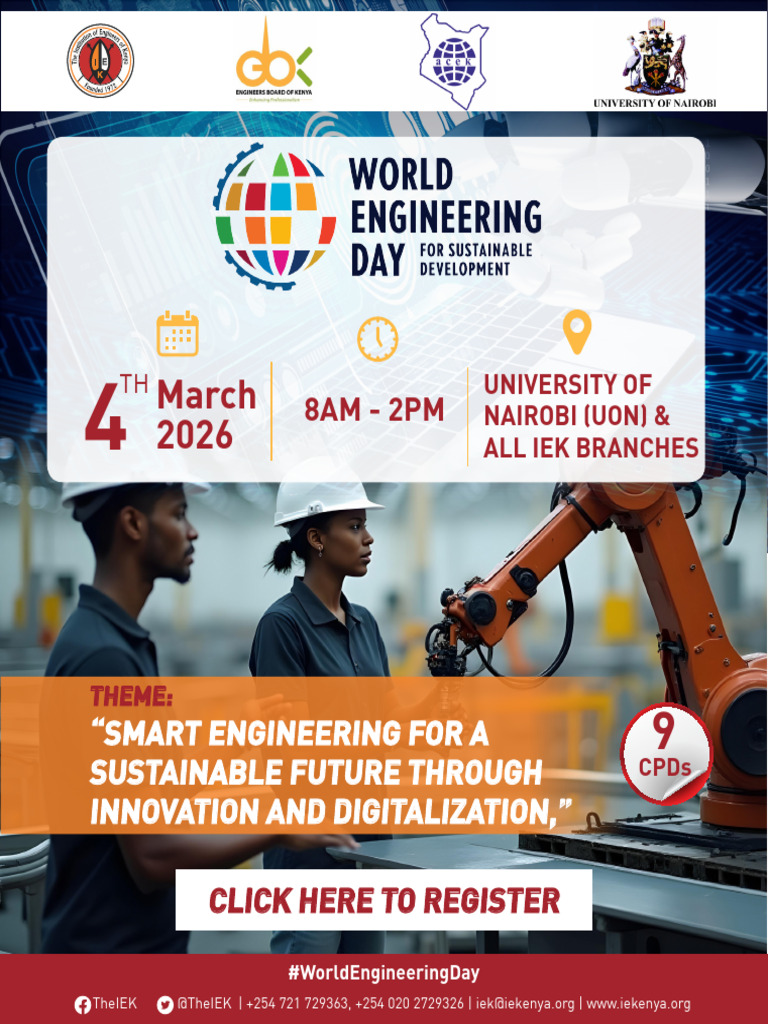 UoN-IEK World Engineering Day | PDF