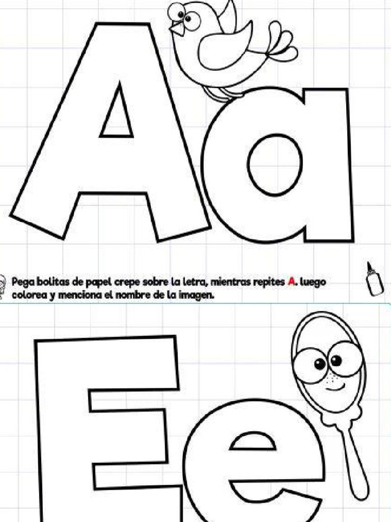 Letras para Rellenar | PDF
