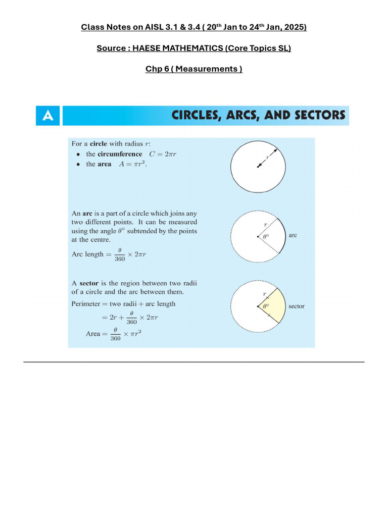 Class Notes On AISL 3.1 3.4 For Uploading | PDF