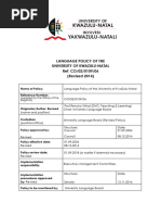 South African Schools Language Policy | PDF | Multilingualism | Learning