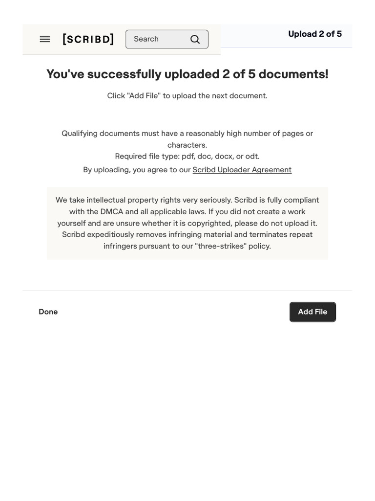 Upload A Document - Scribd 2 | PDF