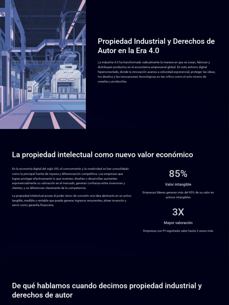 Propiedad Industrial y Derechos de Autor en La Era 40 | PDF | Patentar ...