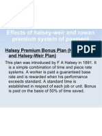 Hasley Premium Bonus Plan