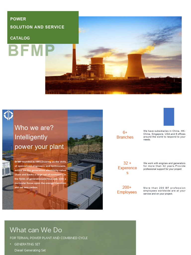 BFMP Power Plant | PDF | Engines | Boiler