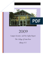 The College of Saint Rose Security and Fire Safety Report For 2009