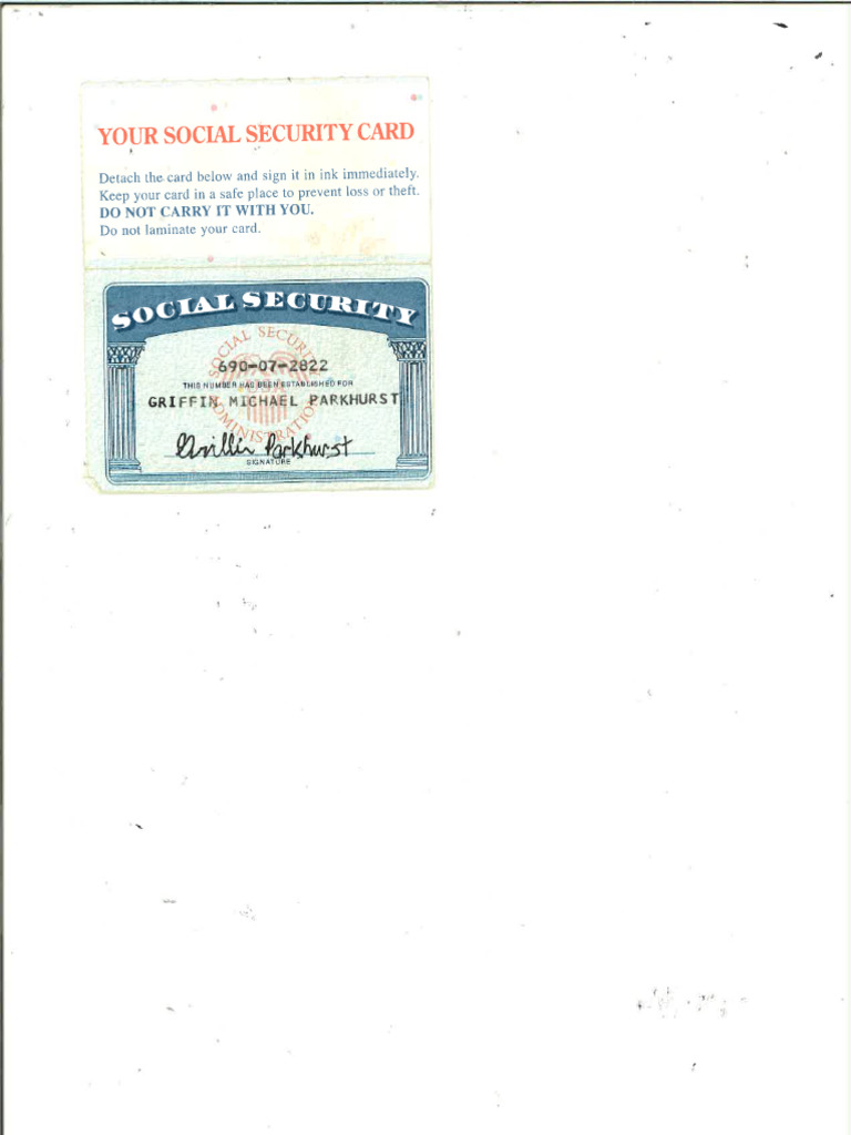 SSN CARD | PDF