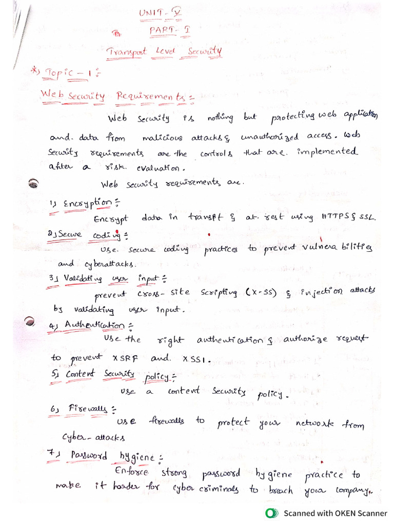 CNS Unit - 5 | PDF | Firewall (Computing) | Computer Network