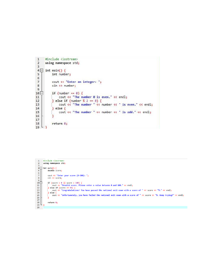 LAB Ans On Conditionals | PDF