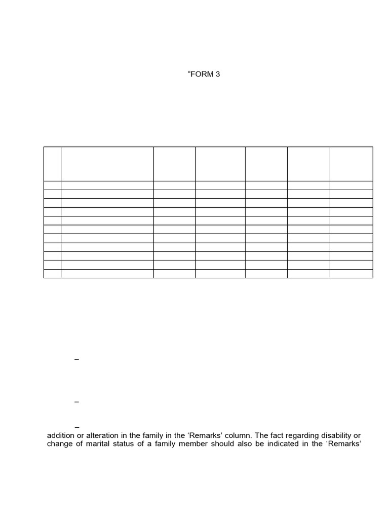 Form-3 (Details of Family) | PDF