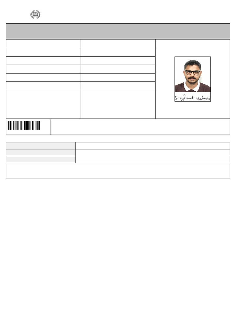 AdmitCard 22252400400446 20260216 130329 | PDF
