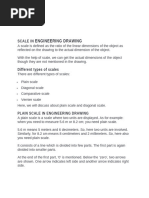 Drawing Scale and Size Conversion Guide | PDF | Written Communication ...