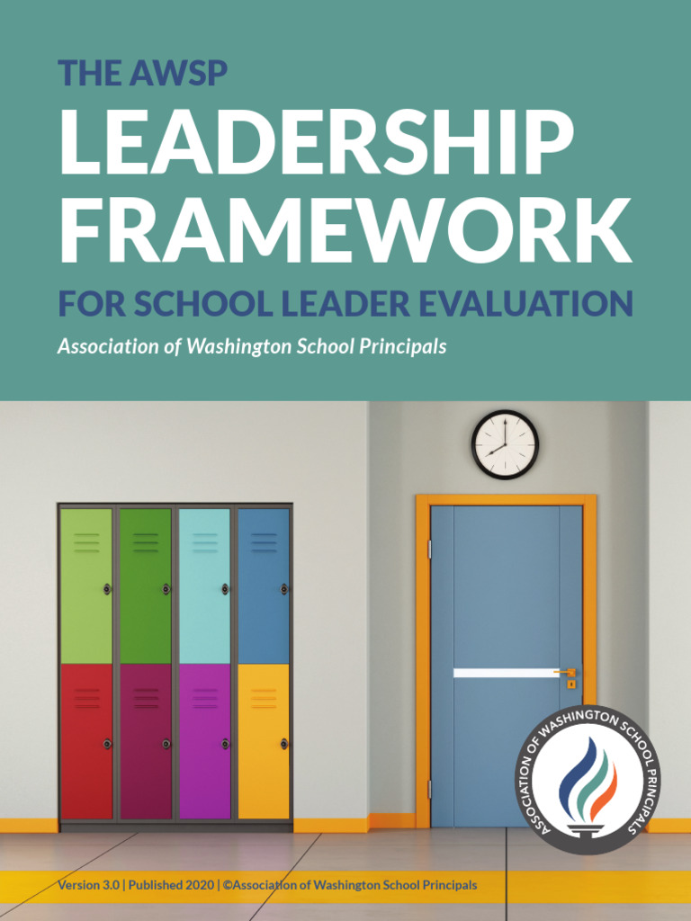 Awsp Leadership Framework 3-0-2020 1 | PDF | Leadership | Learning