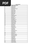 Student Names List by Grade | PDF