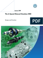 SSP 299 6 Sp Manual Gearbox 08D