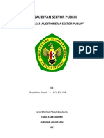 Dasar-Dasar Audit Kinerja Sektor Publik