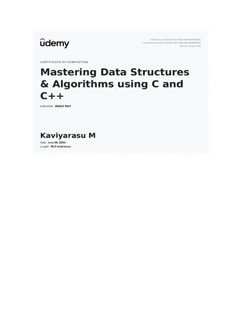 8-Kaviyarasu Dsa Using C++ and C | PDF