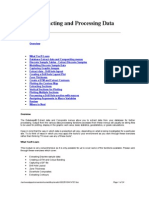 Surpac Extracting and Processing Data