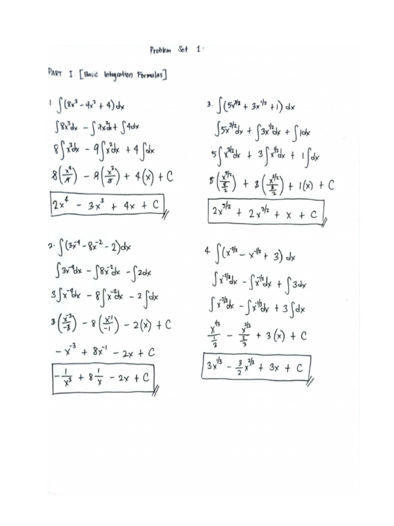 Integ Calc | PDF