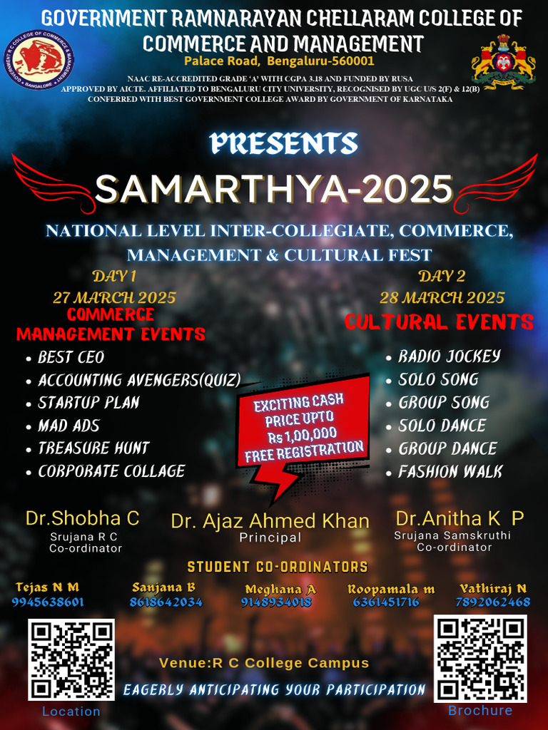 Samarthya Poster 2k25 | PDF