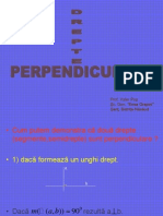 Mate - Info.drepte Perpendiculare