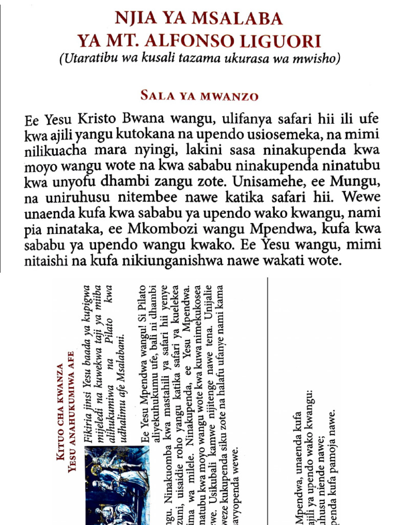 Njia Ya Msalaba 10 Mar 2026 | PDF
