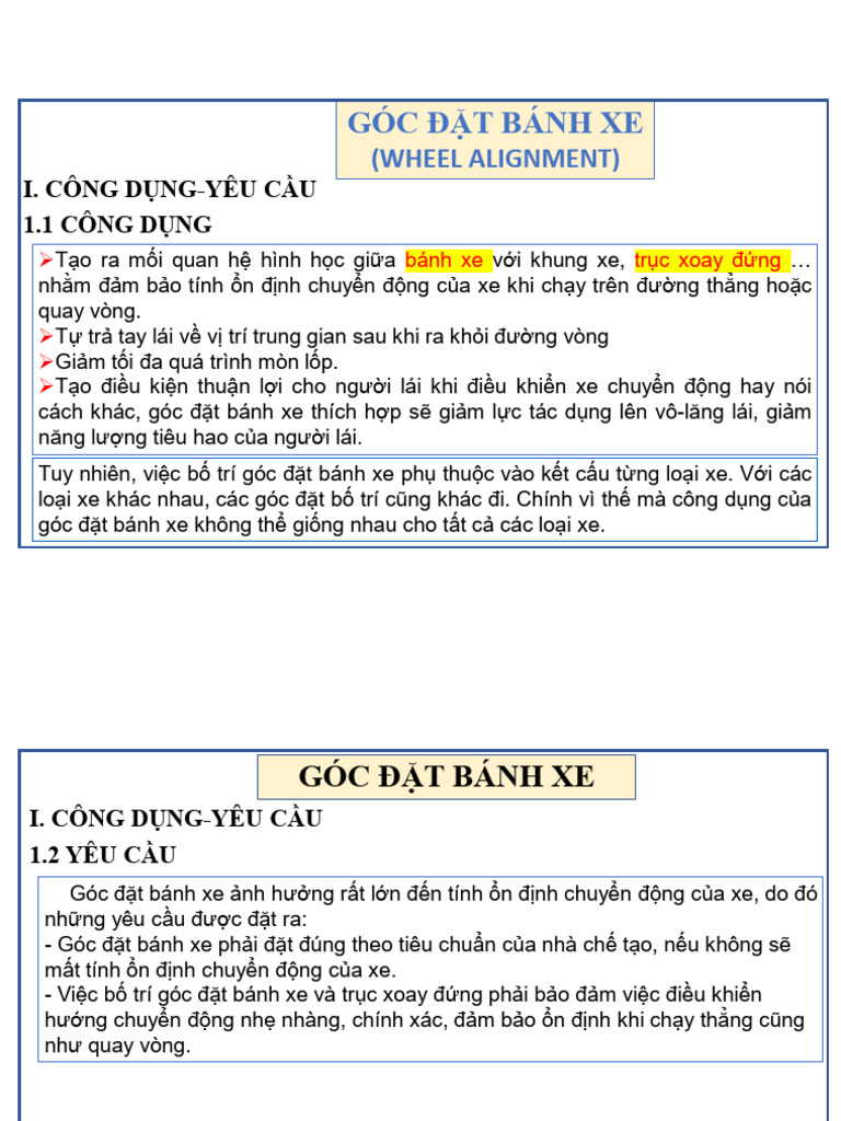 3a Wheel Alignment | PDF