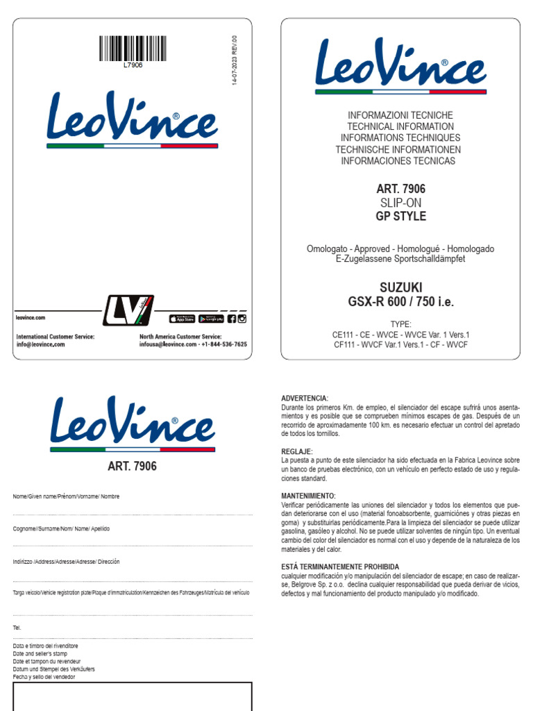7906 Booklet | PDF