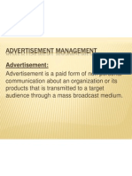 Advertisement Management Module 1