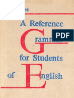 A Reference Grammar For Students of English
