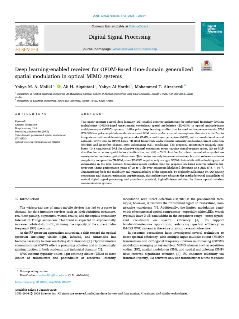 Paper 3 | PDF | Mimo | Orthogonal Frequency Division Multiplexing