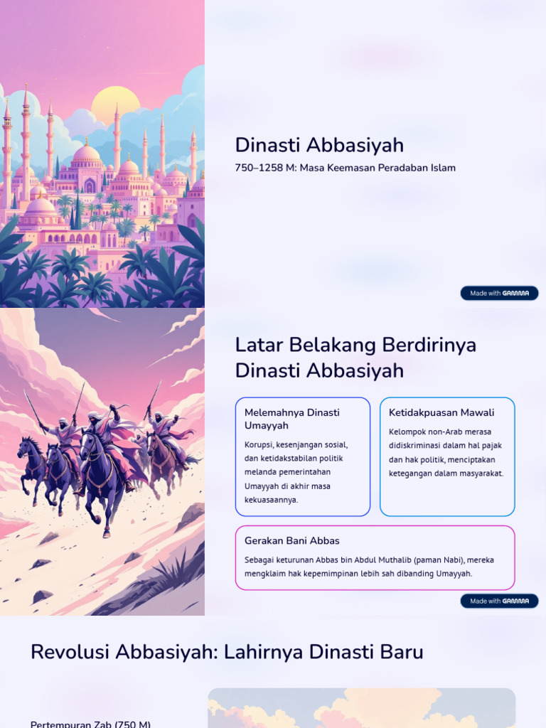Dinasti Abbasiyah | PDF