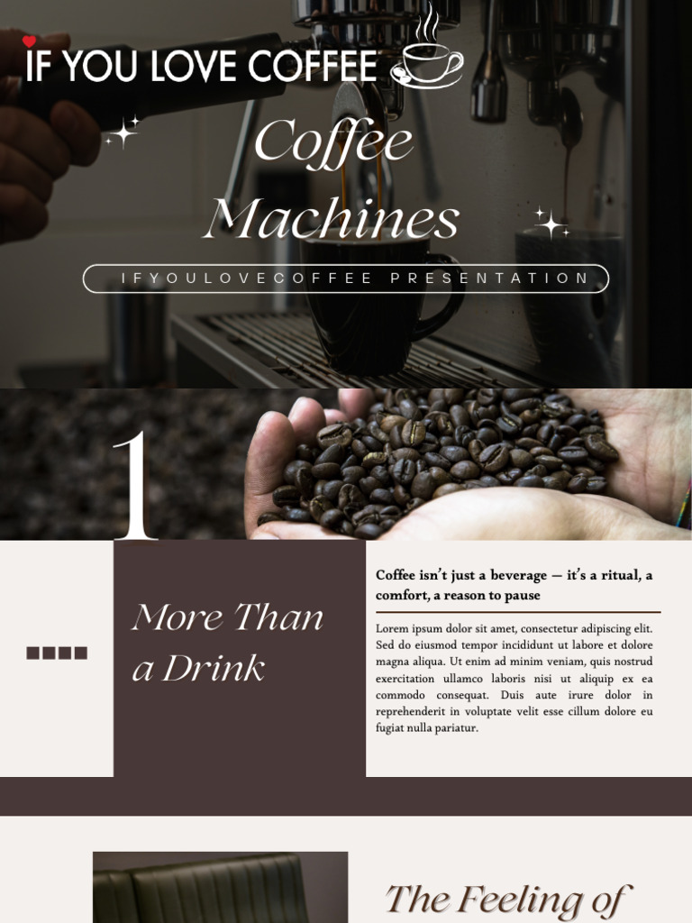 Coffee Machines | PDF