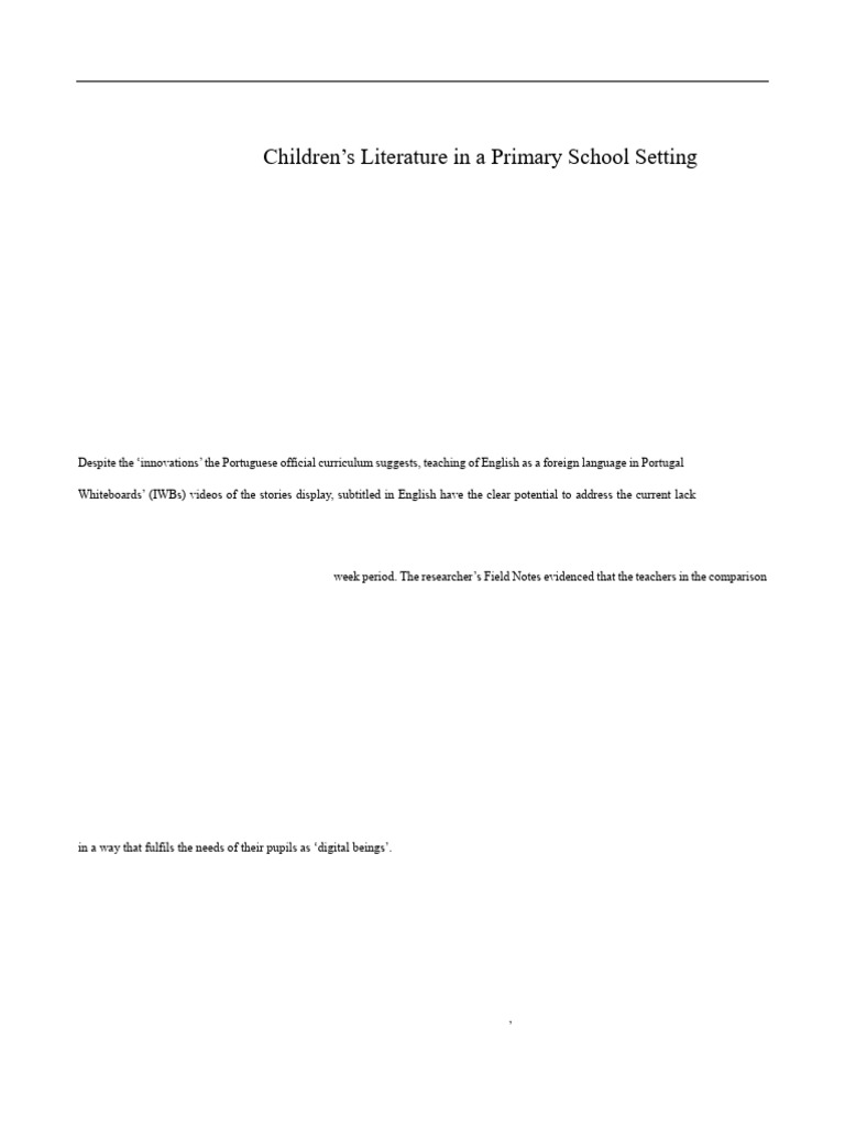 Empowering Young English Language Learners Through | PDF | Educational ...