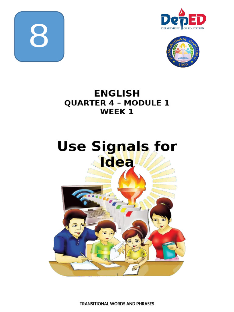 ENGLISH 8 Module 1 Quater 4 | PDF | Linguistics