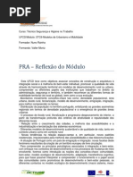 Reflexão STC-6 Valter Moniz