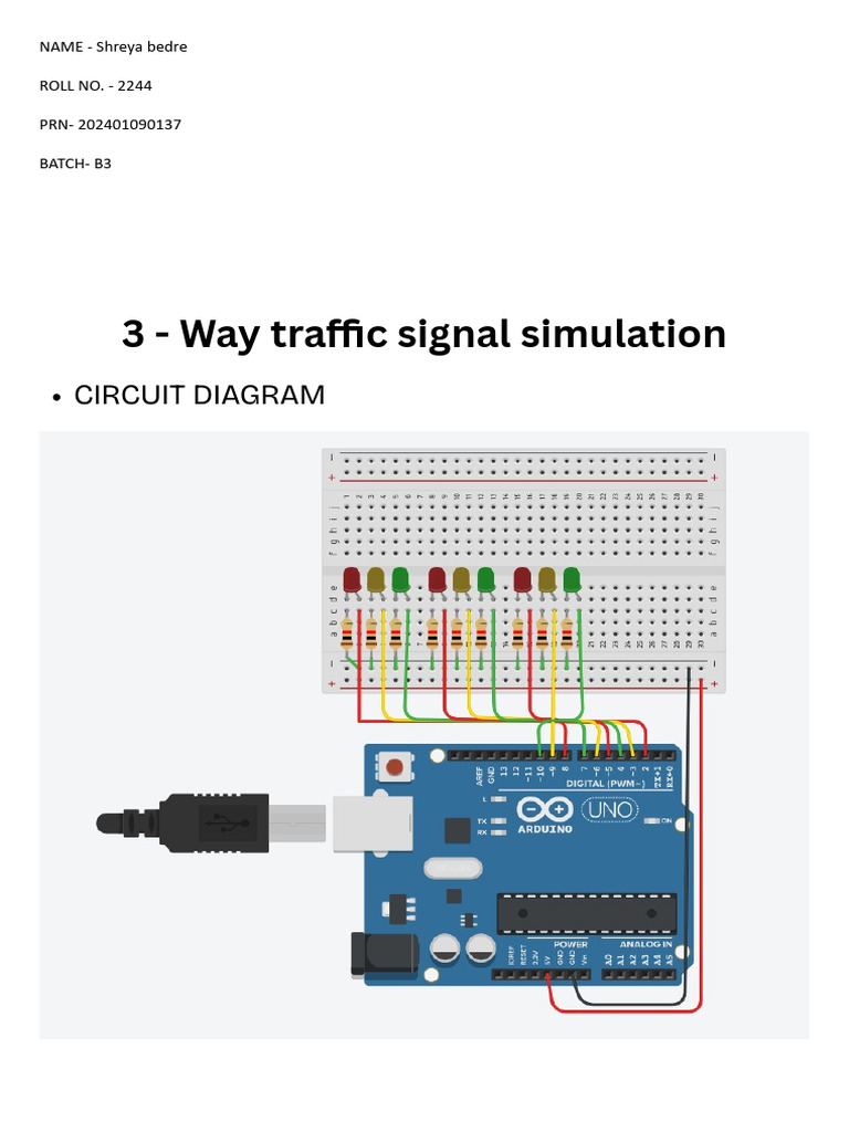 3 - Way Traffic Signal Simulation.docx_20260206_015637_0000 | PDF