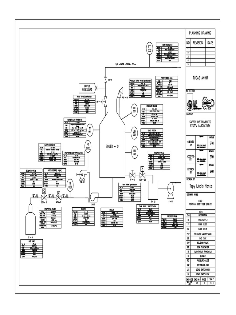 PFD - Tepy - Vertical Fire Tube Boiler | PDF