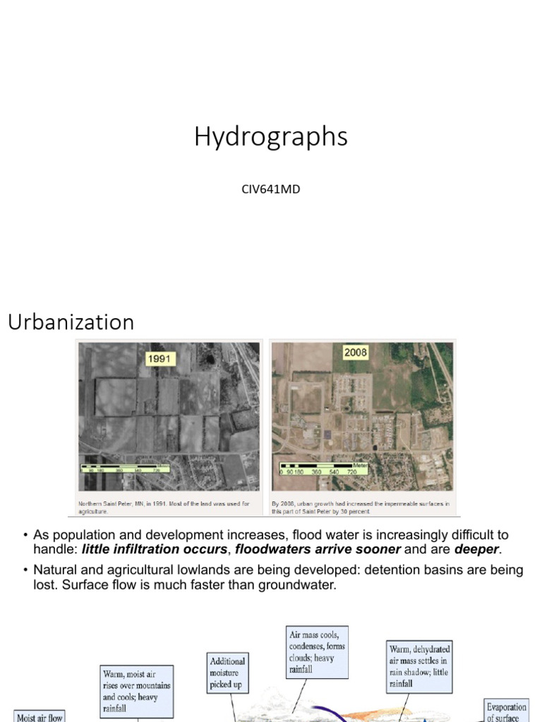 Module 11 Hydrographs 1 | PDF | Flood | Drainage Basin