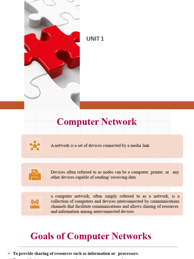 Unit 1 Part1 | PDF | Network Topology | Osi Model