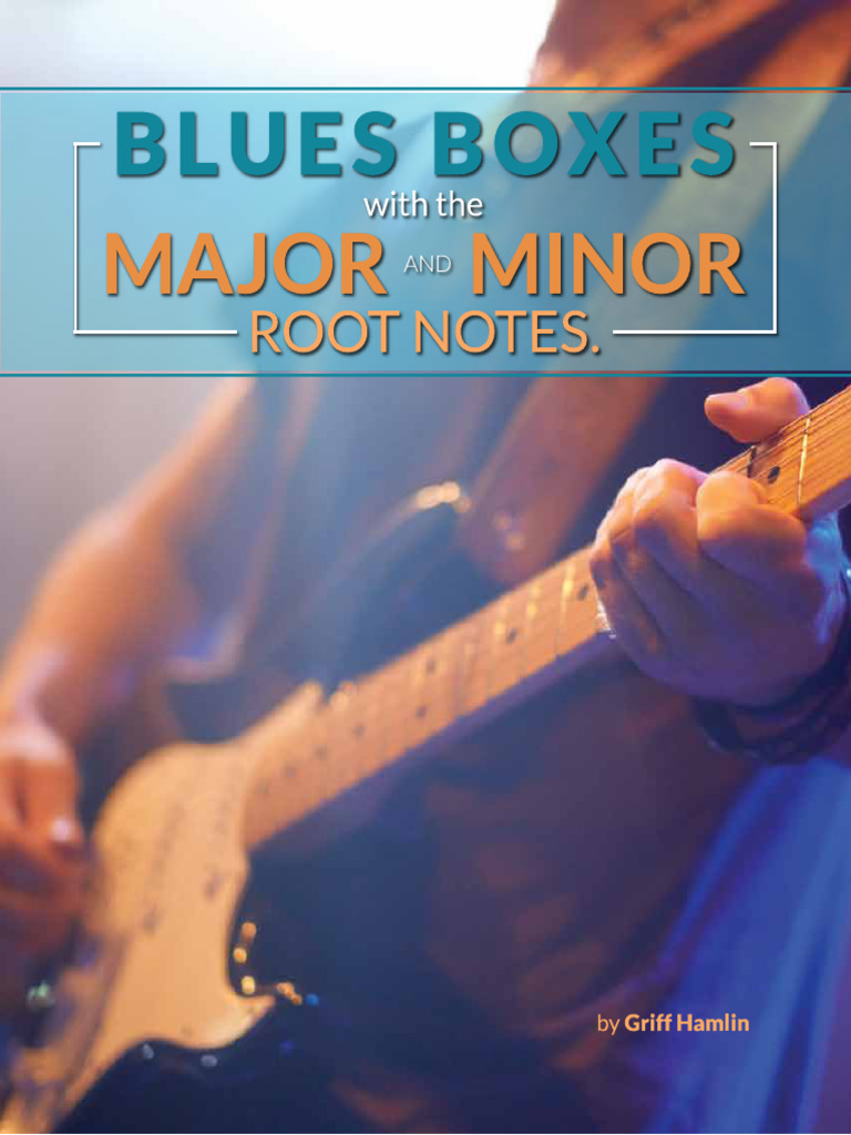 Major Minor Blues Boxes | PDF | String Instruments | Pitch (Music)