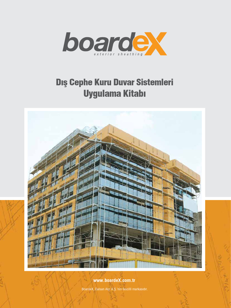 BoardeX Exterior Sheathing Dış Cephe Kuru Duvar Sistemleri Uygulama ...