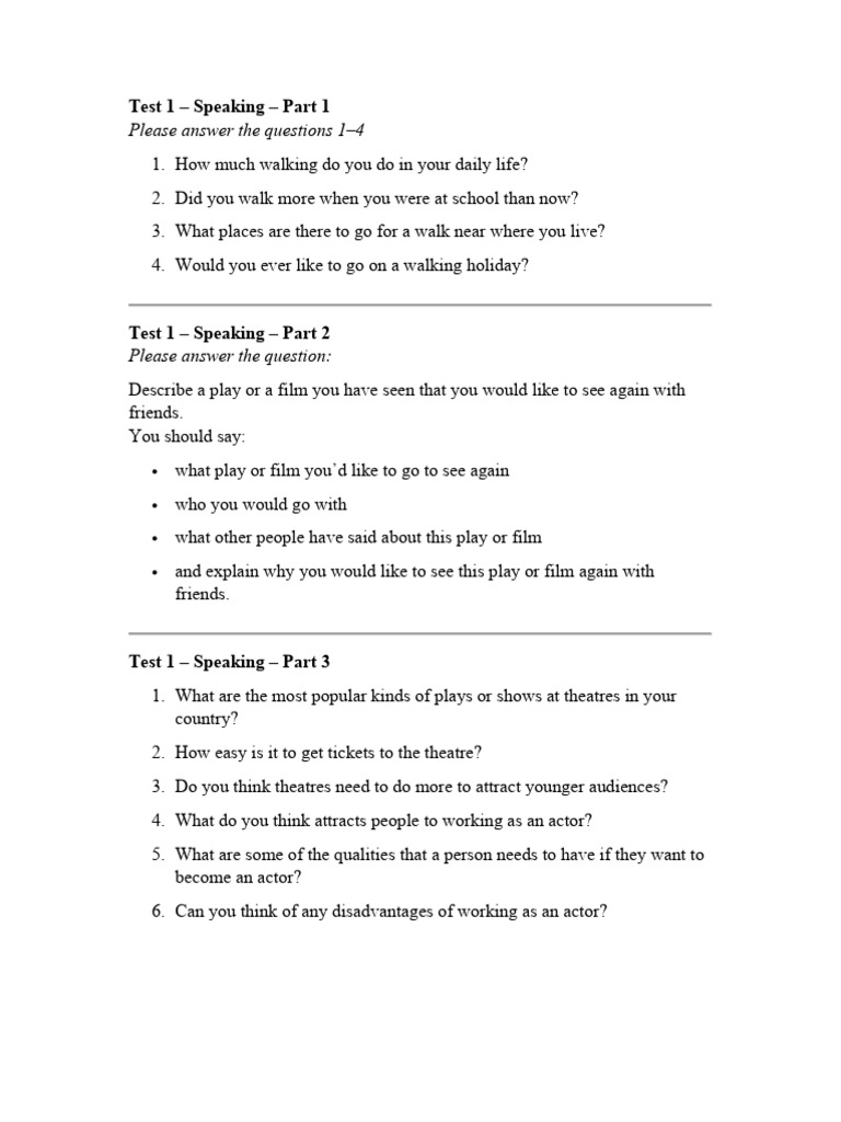 Speaking | PDF