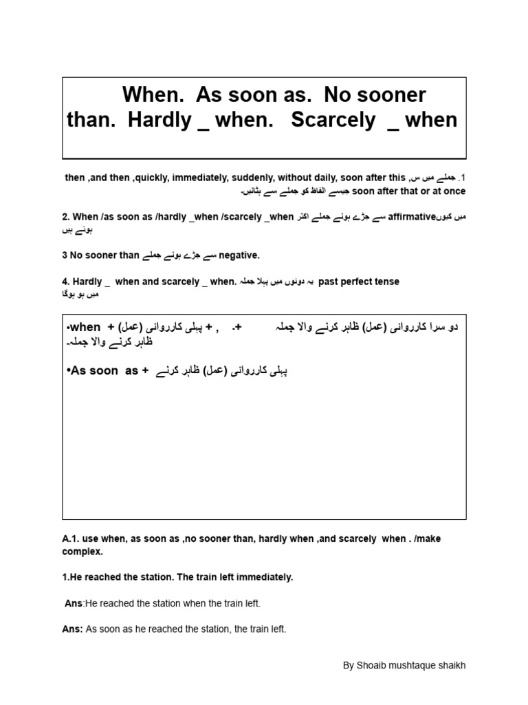 When as soon as more sooner than hardly well | PDF | Chess Theory | Chess