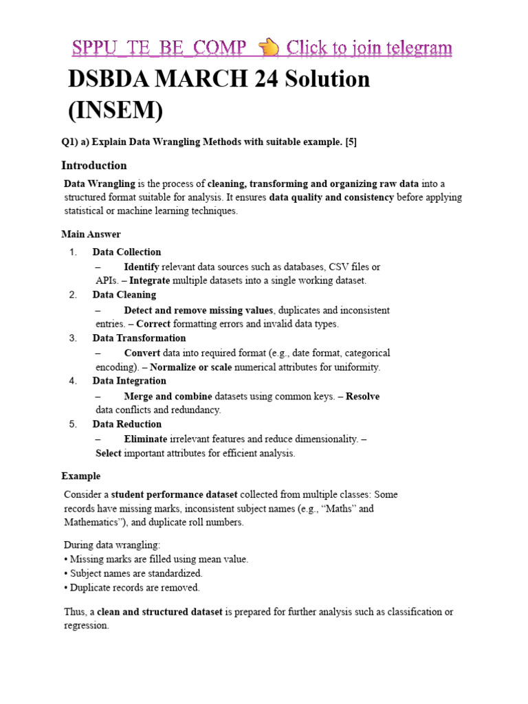 Dsbda March 24 Solution (Insem) | PDF | Skewness | Data Science