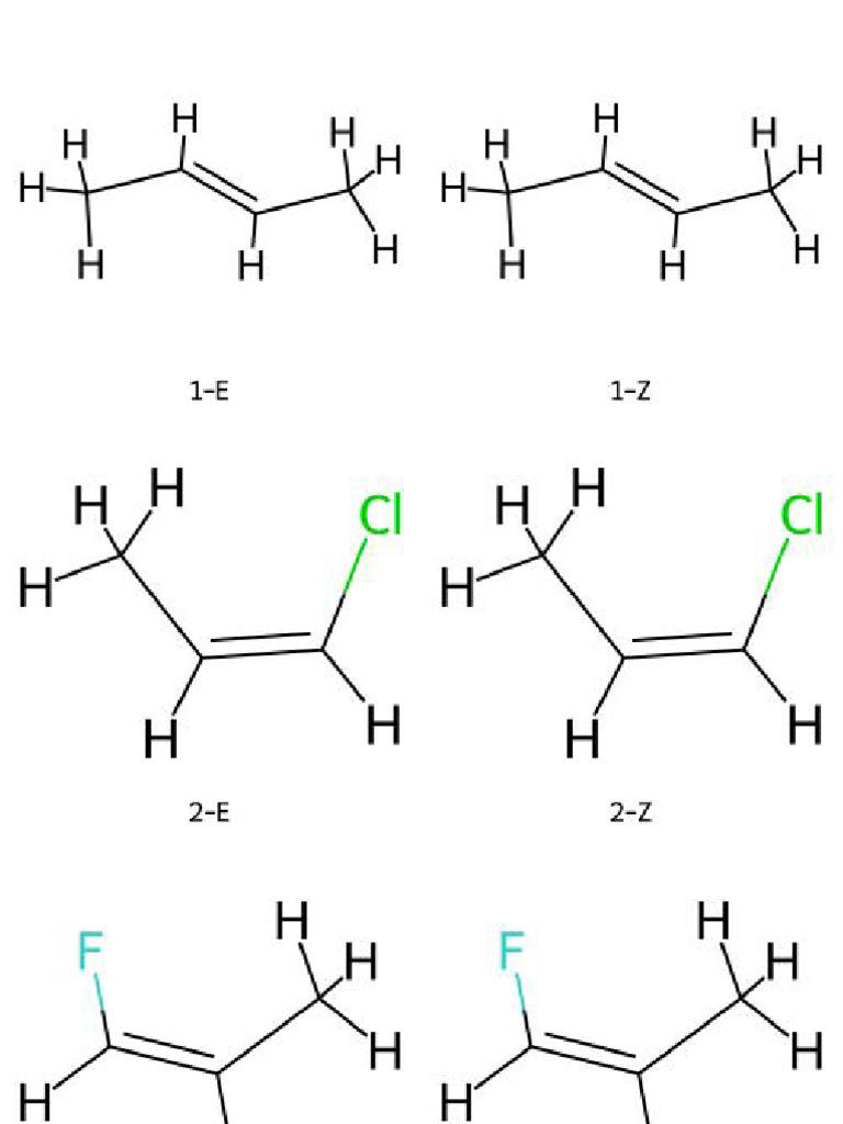 Alkene EZ Isomers | PDF