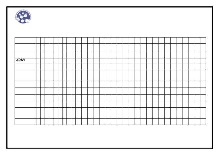 Monthly Activity Form 12 Copies | PDF