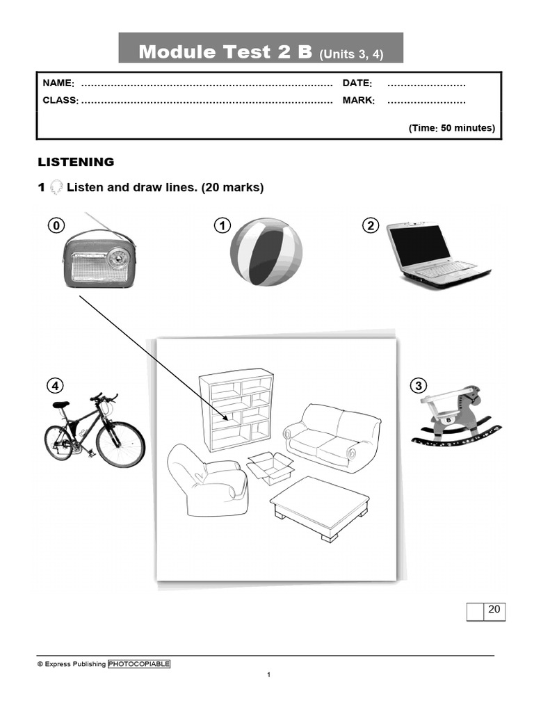 Smiles 3 Mod Test 2B | PDF